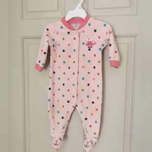 *Free Carter's fleece sleeper size 6 m